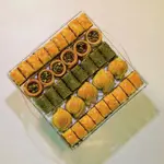 Square Tray Pistachio Baklava 1 Kilo